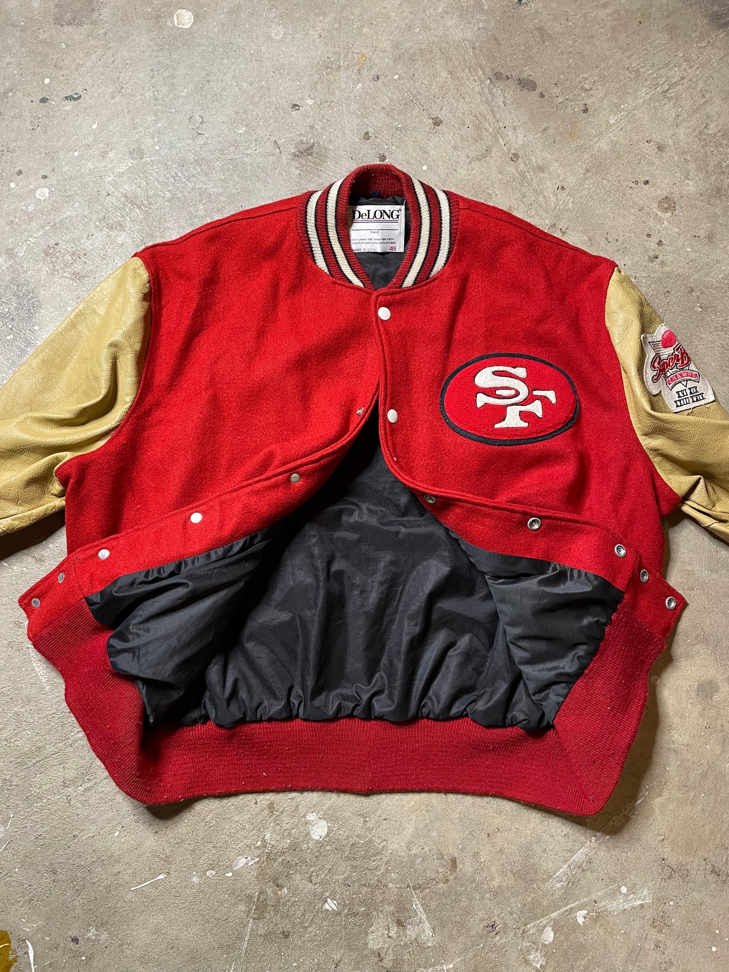 1990s San Francisco 49ers Varsity Jacket