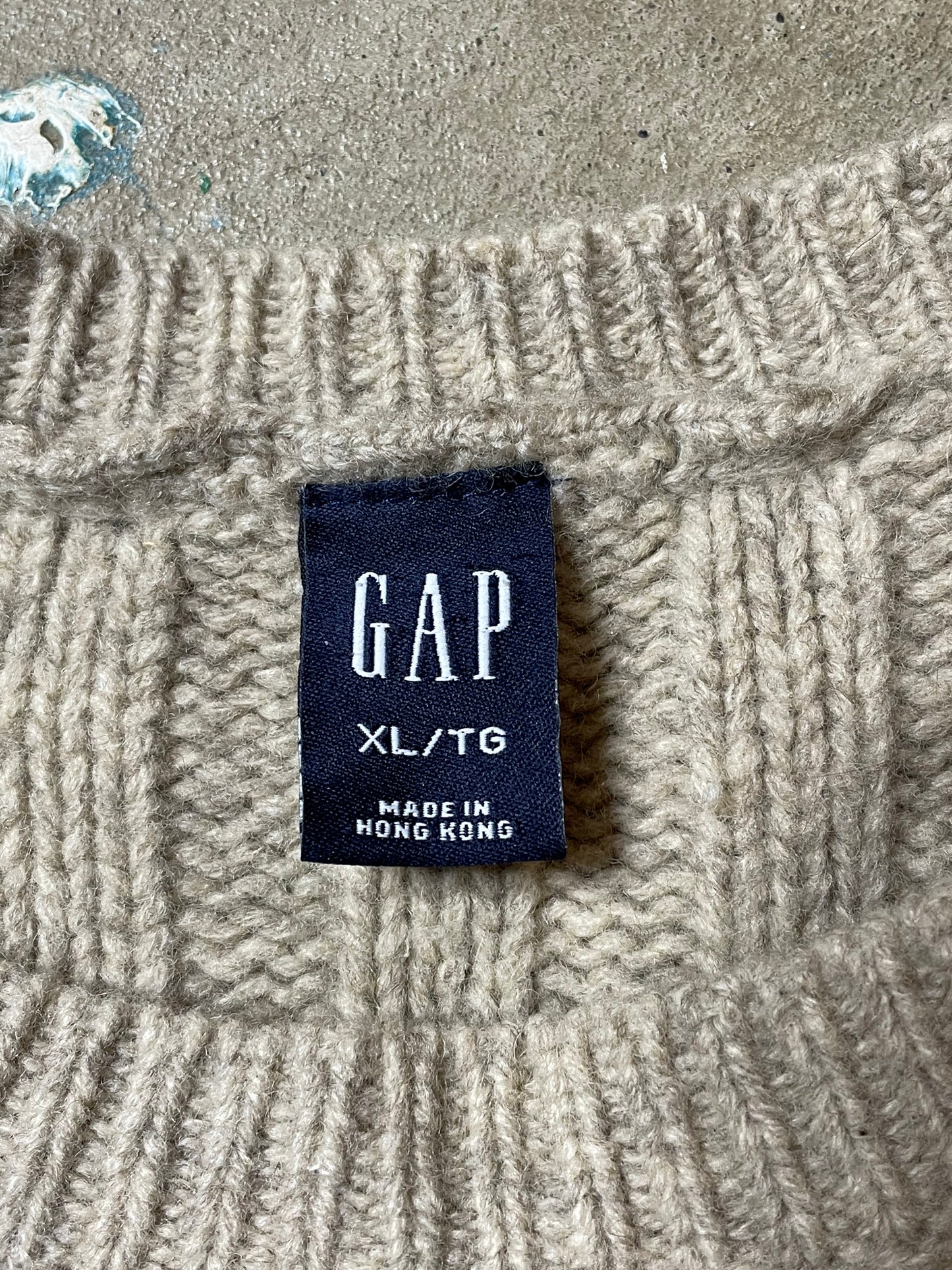 1990s GAP Cable Knit Sweater