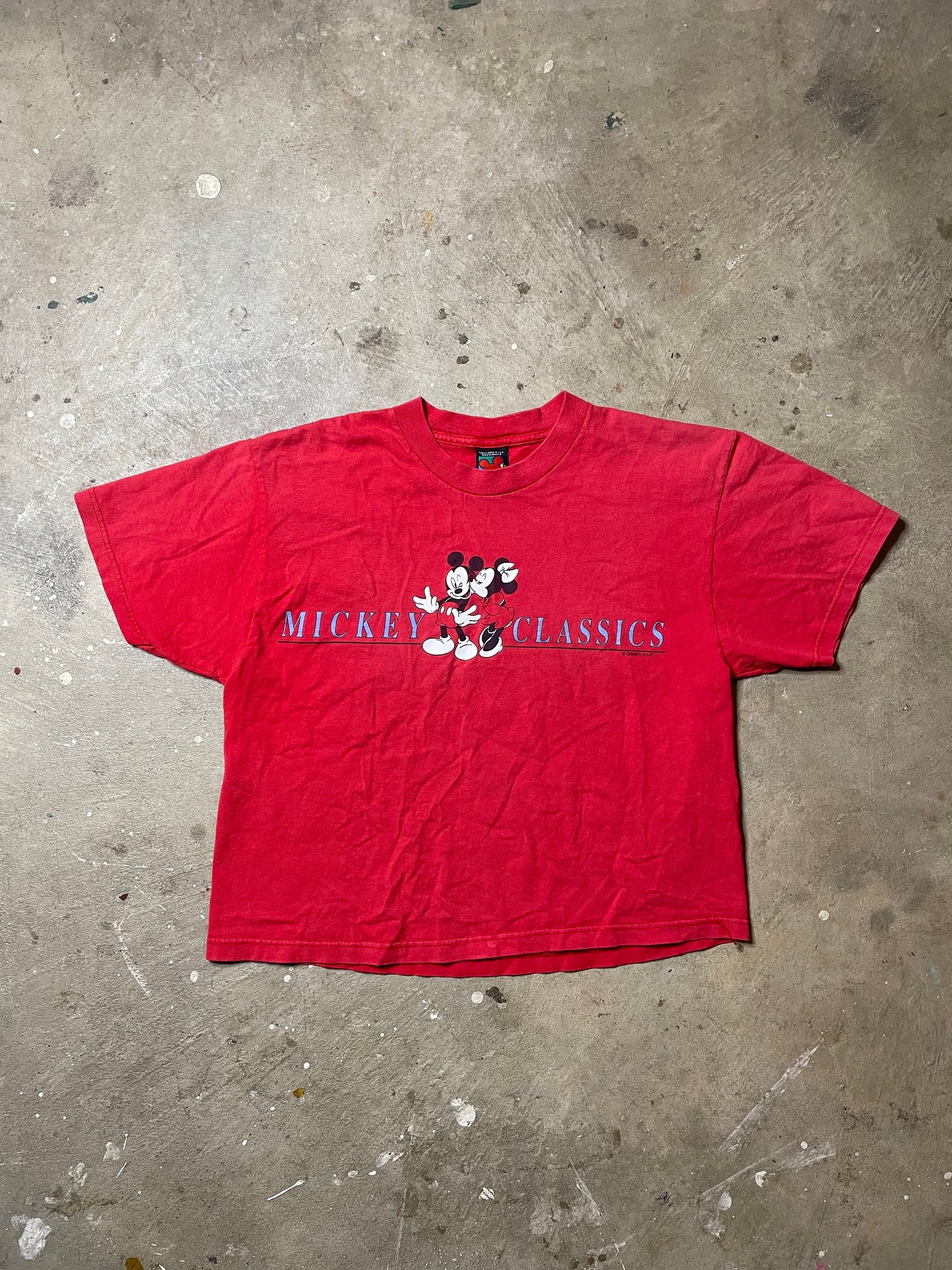 1990s Mickey Crop Tee