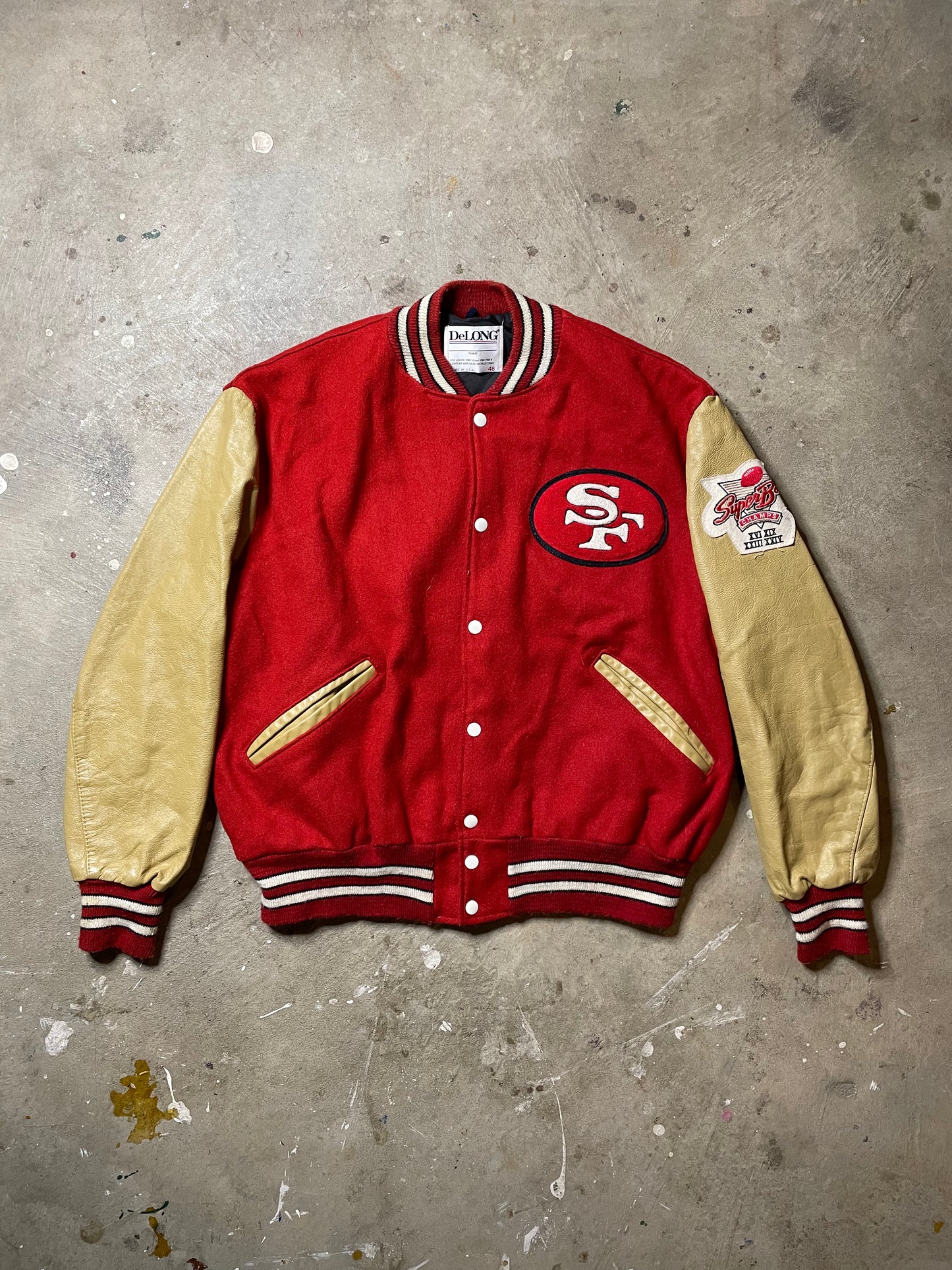 1990s San Francisco 49ers Varsity Jacket