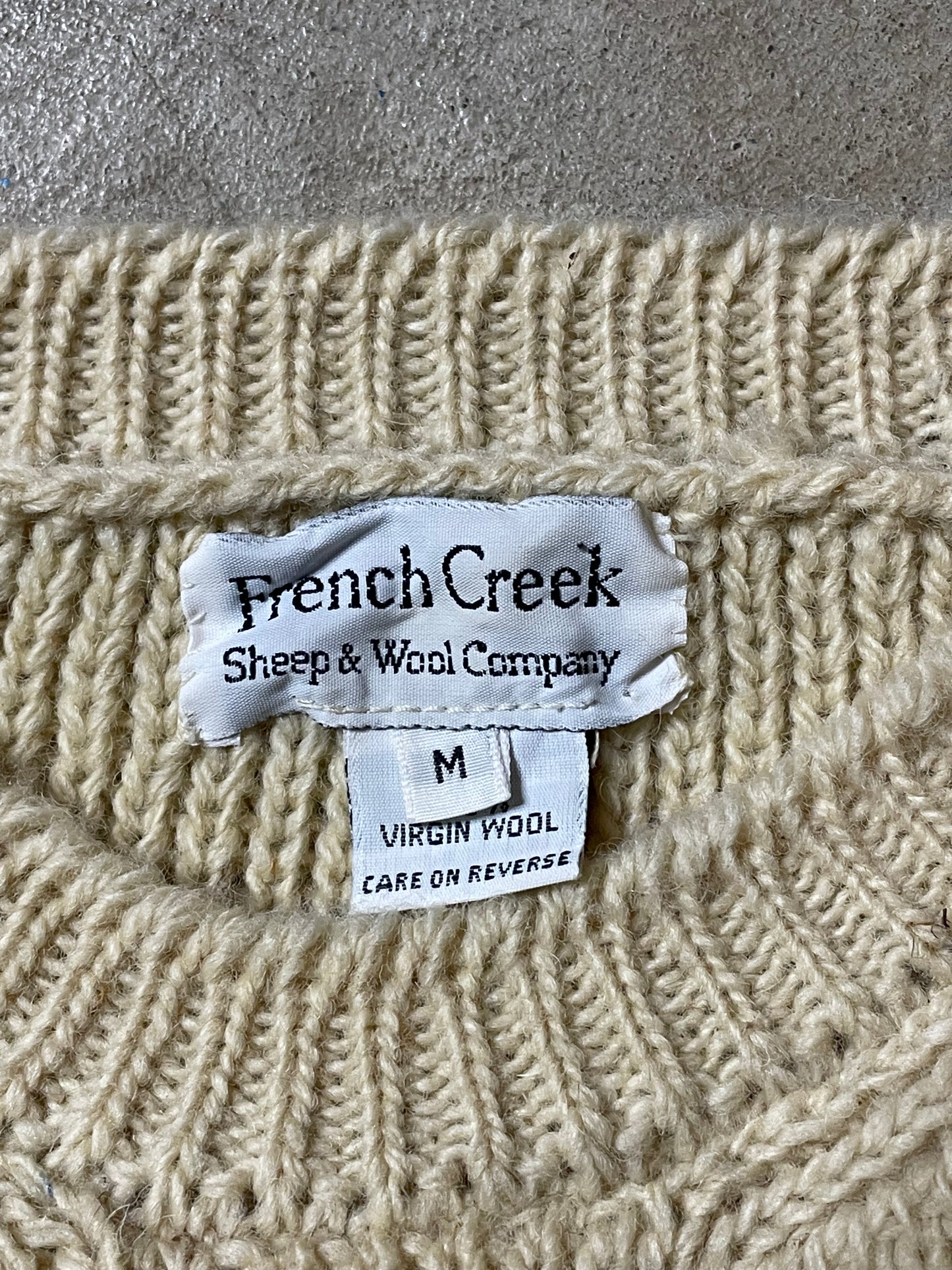 Vintage French Creek Wool Sweater