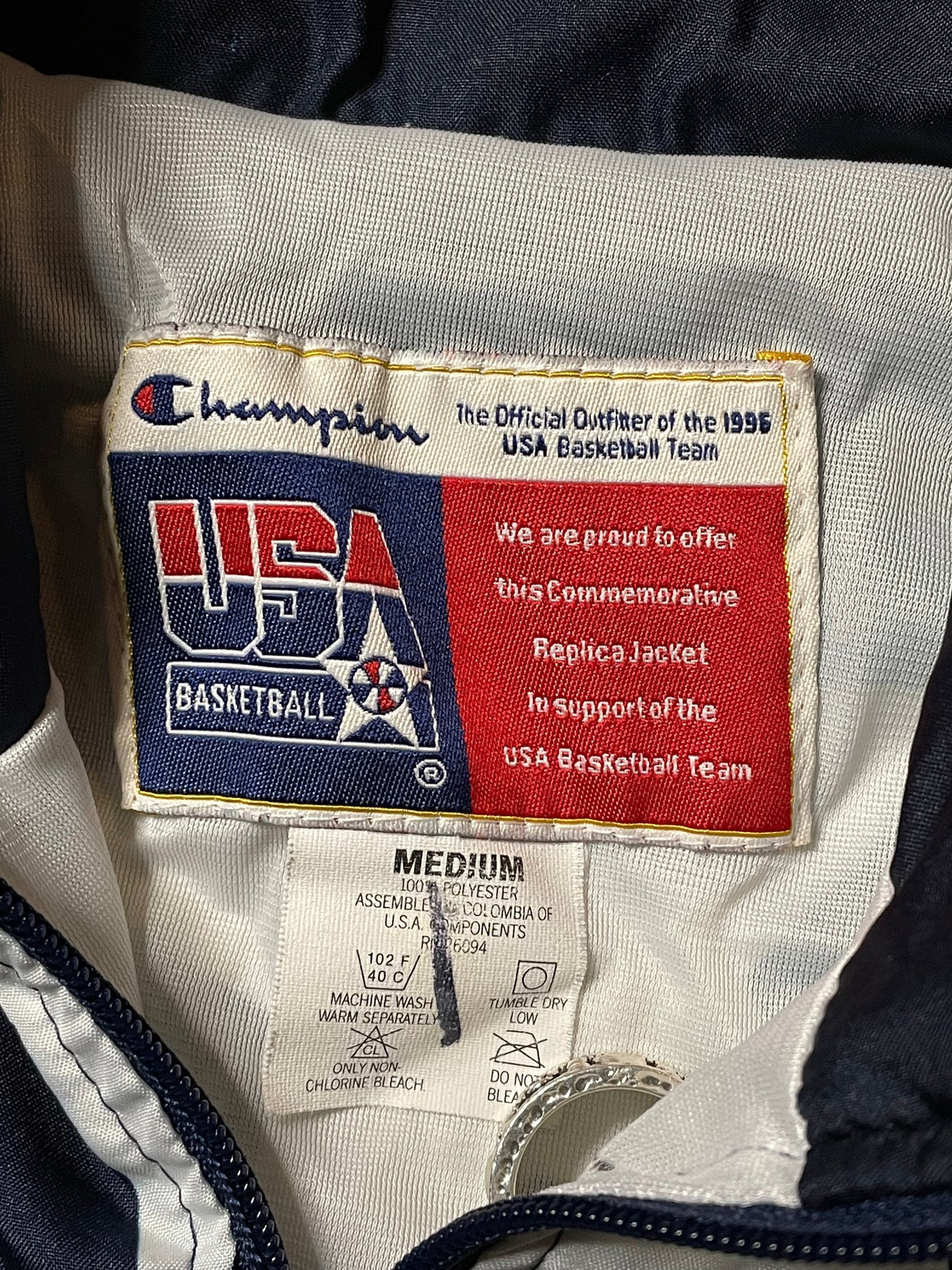 1996 Champion USA Basketball Olympic Jacket