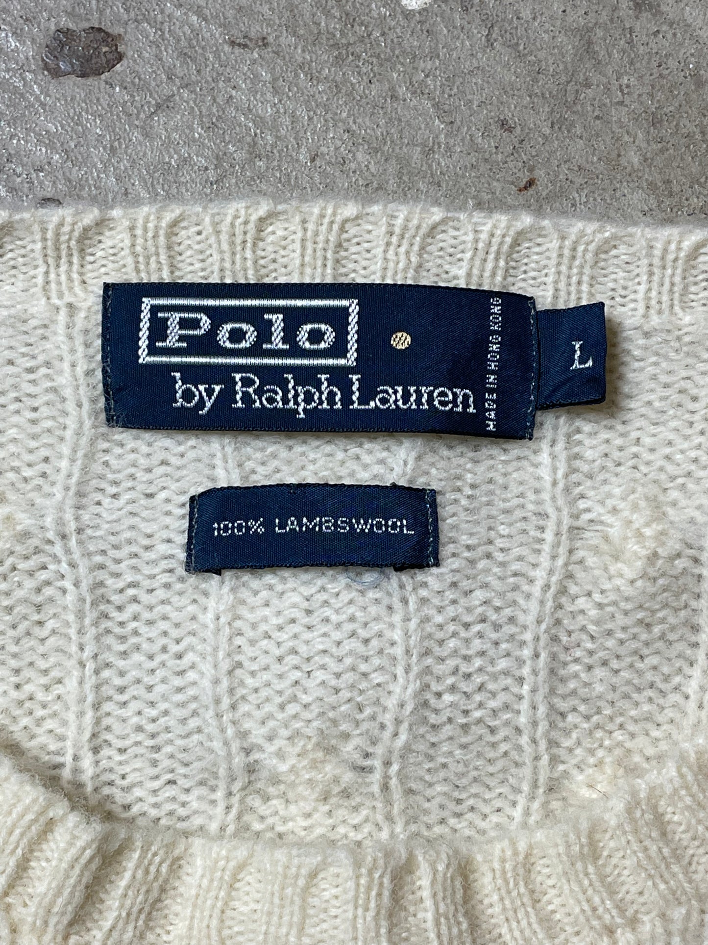 1990s Polo Ralph Lauren Lambswool Sweater