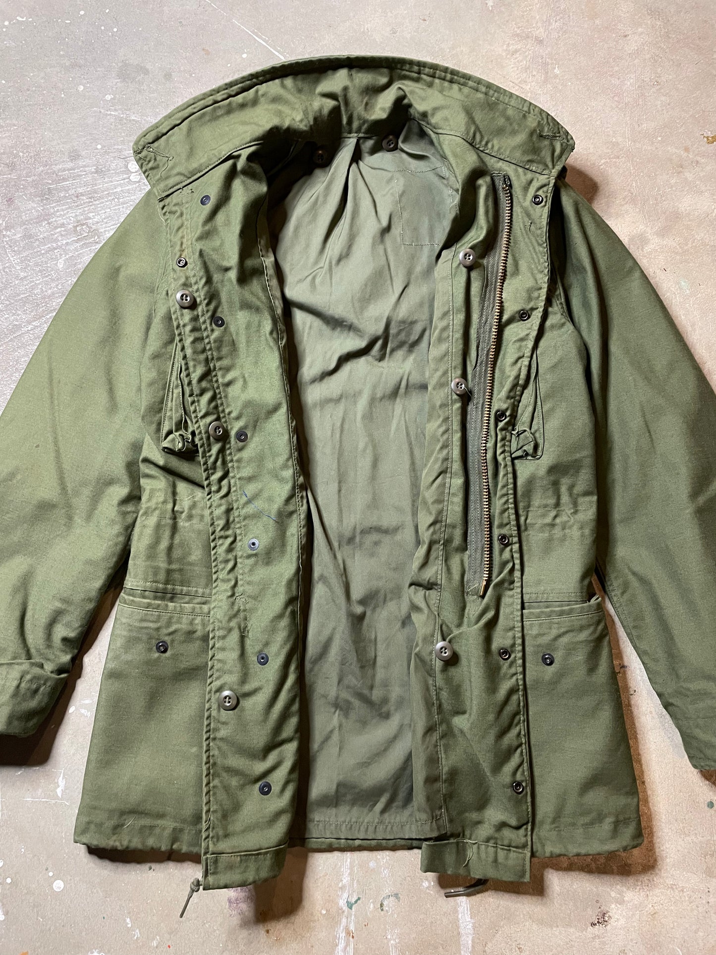 Vintage Lined Army Jacket