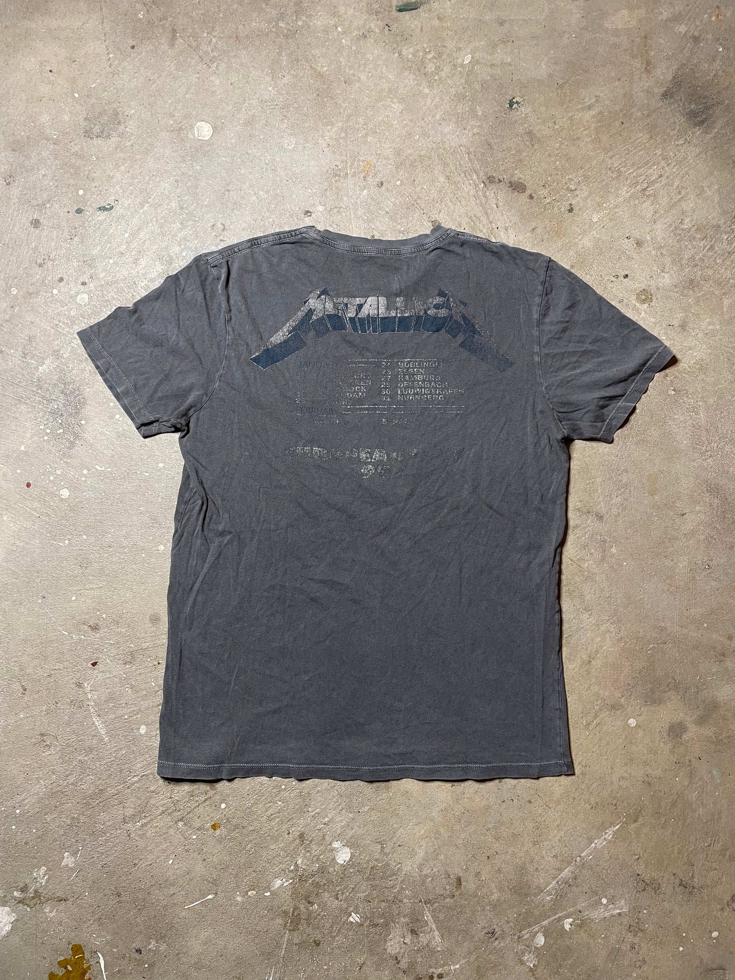 Metallica Modern Reprint Tee