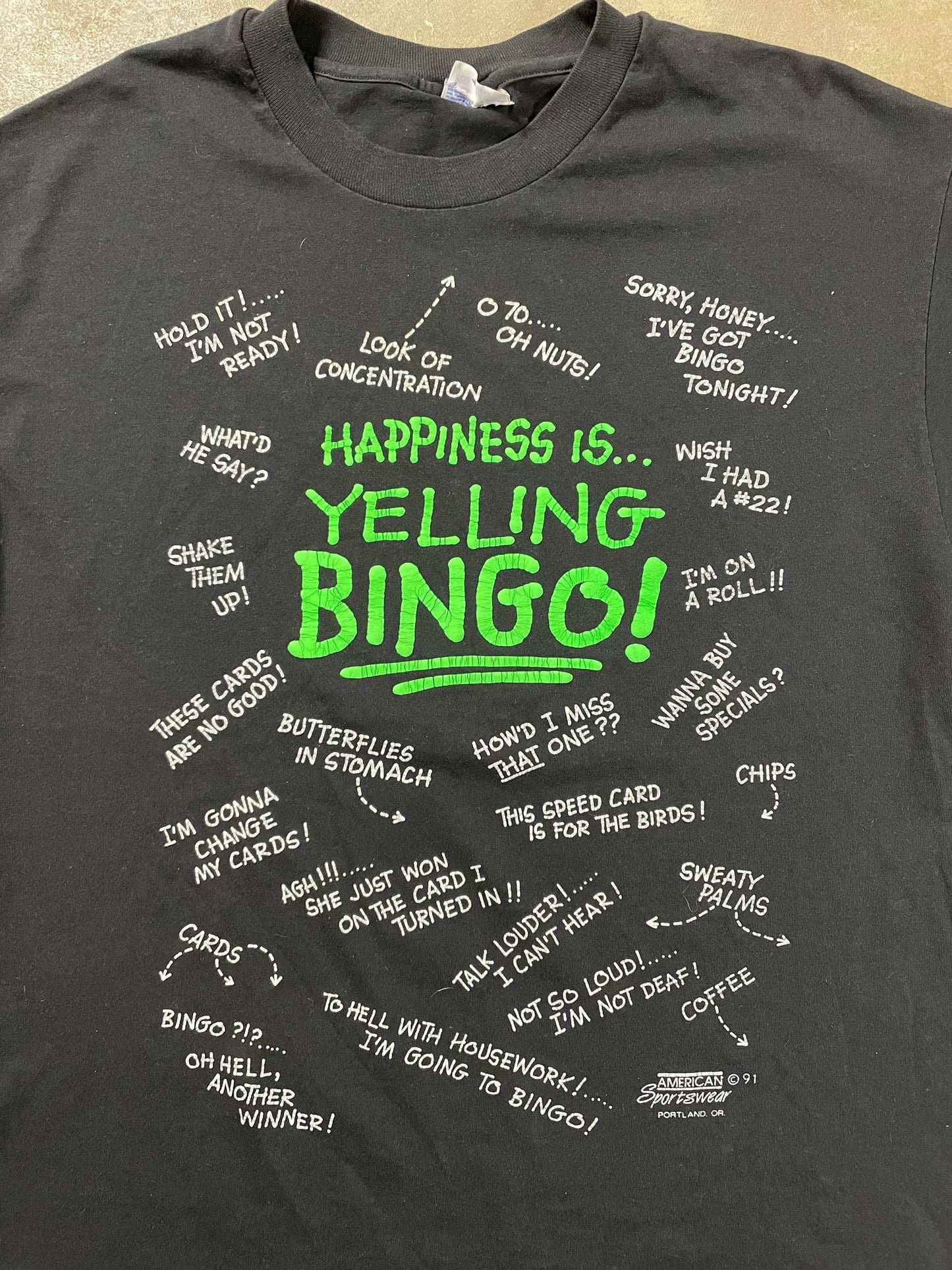 1991 Bingo Tee