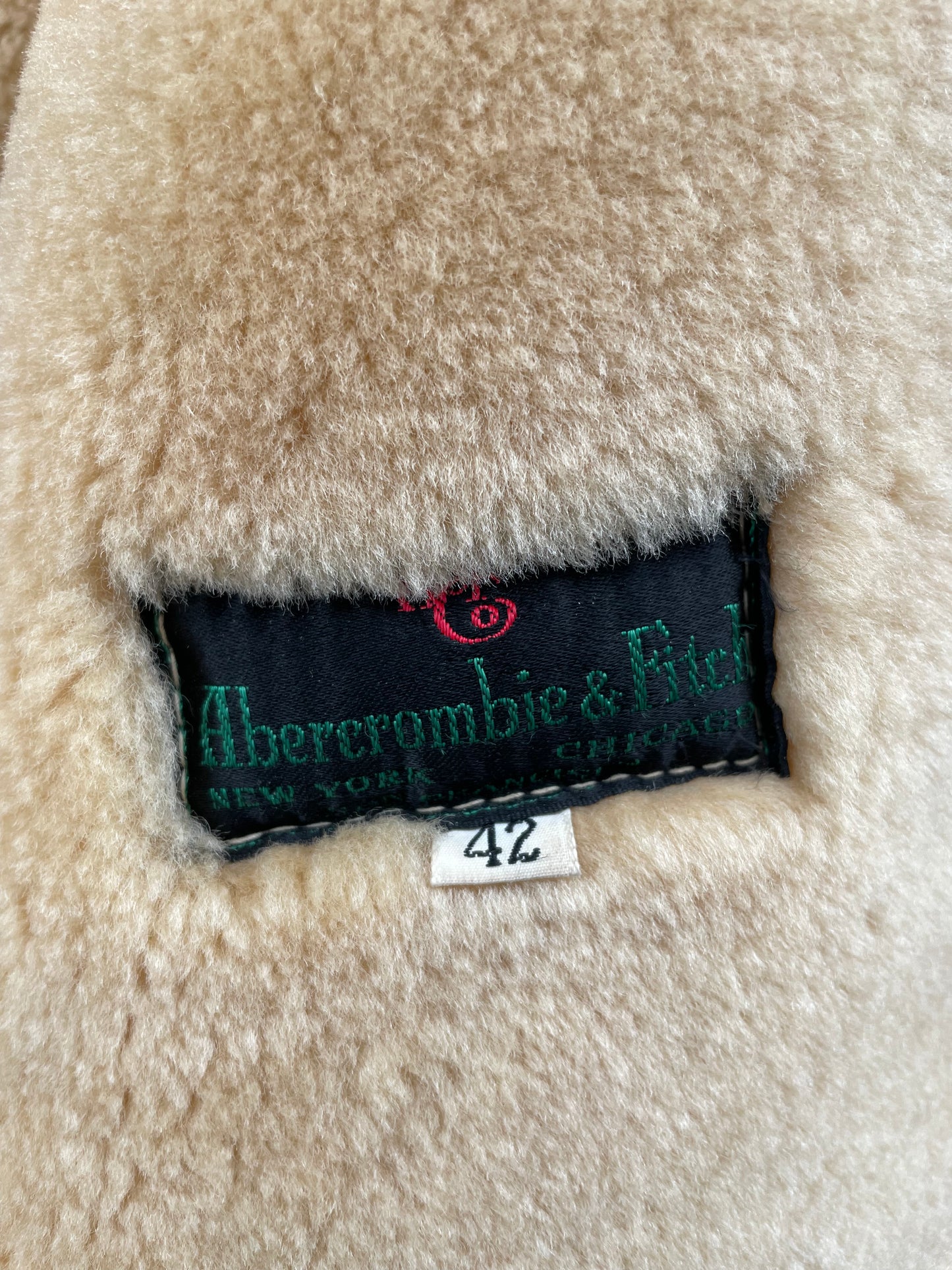 50s Abercrombie & Fitch Shearling Coat