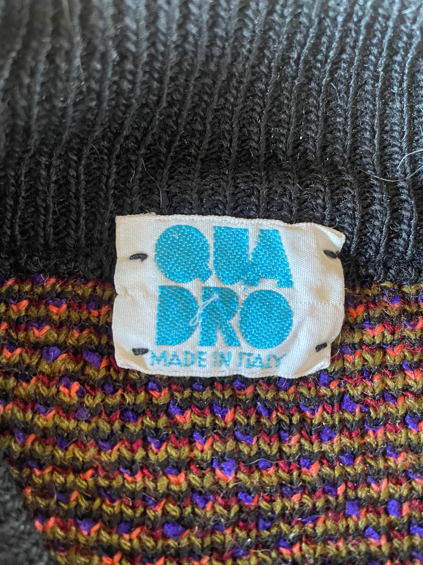 80s Quadro Italian Sweater