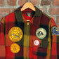 Vintage 1940s Woolrich Wool Patch Hunting Jacket