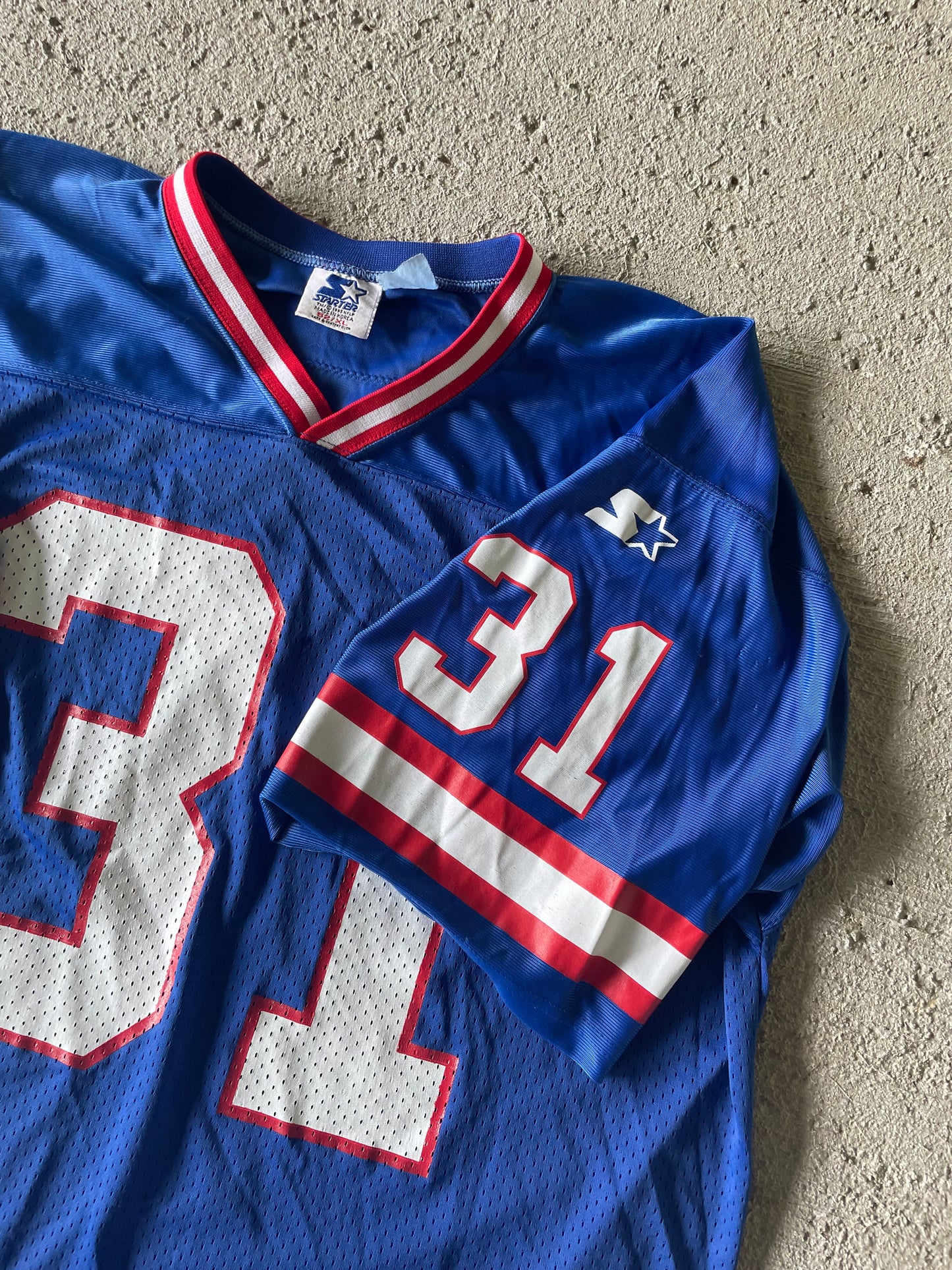 1995 Jason Sehorn NY Giants Starter Jersey