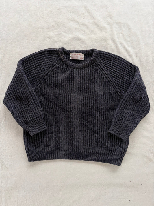 Vintage 80s Slieve League Wool Fishermen Sweater