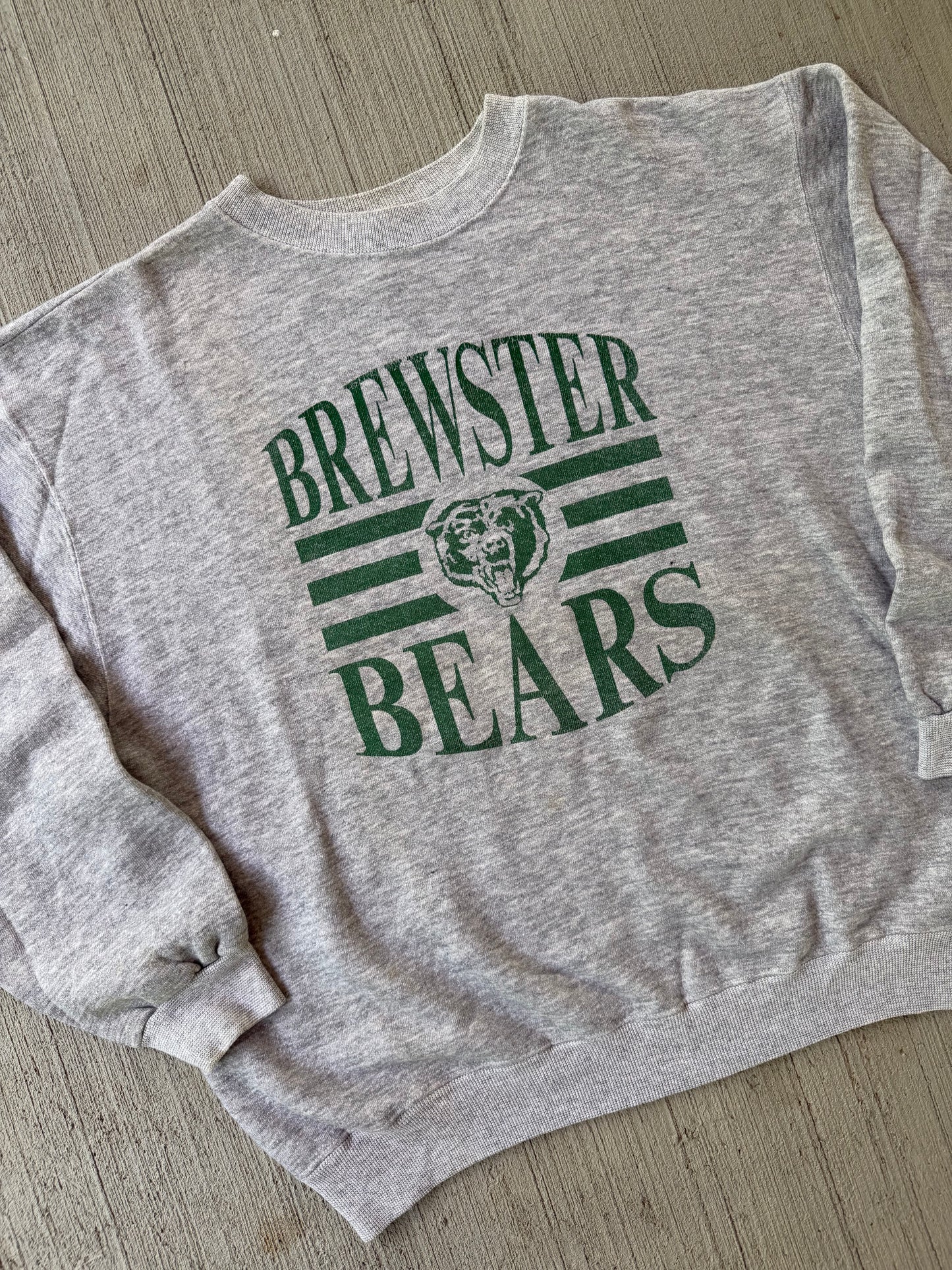 Vintage 80s Brewster Bears Crewneck Sweatshirt