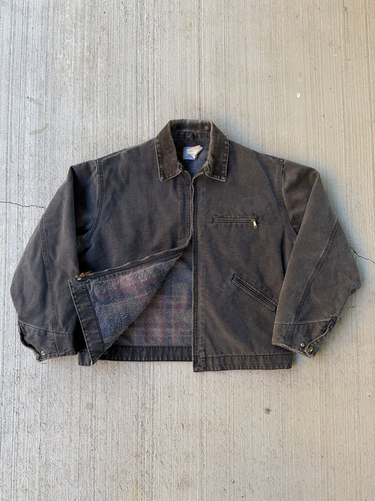 Vintage 90s Carhartt J43 ONX Detroit Blanket Lined Jacket