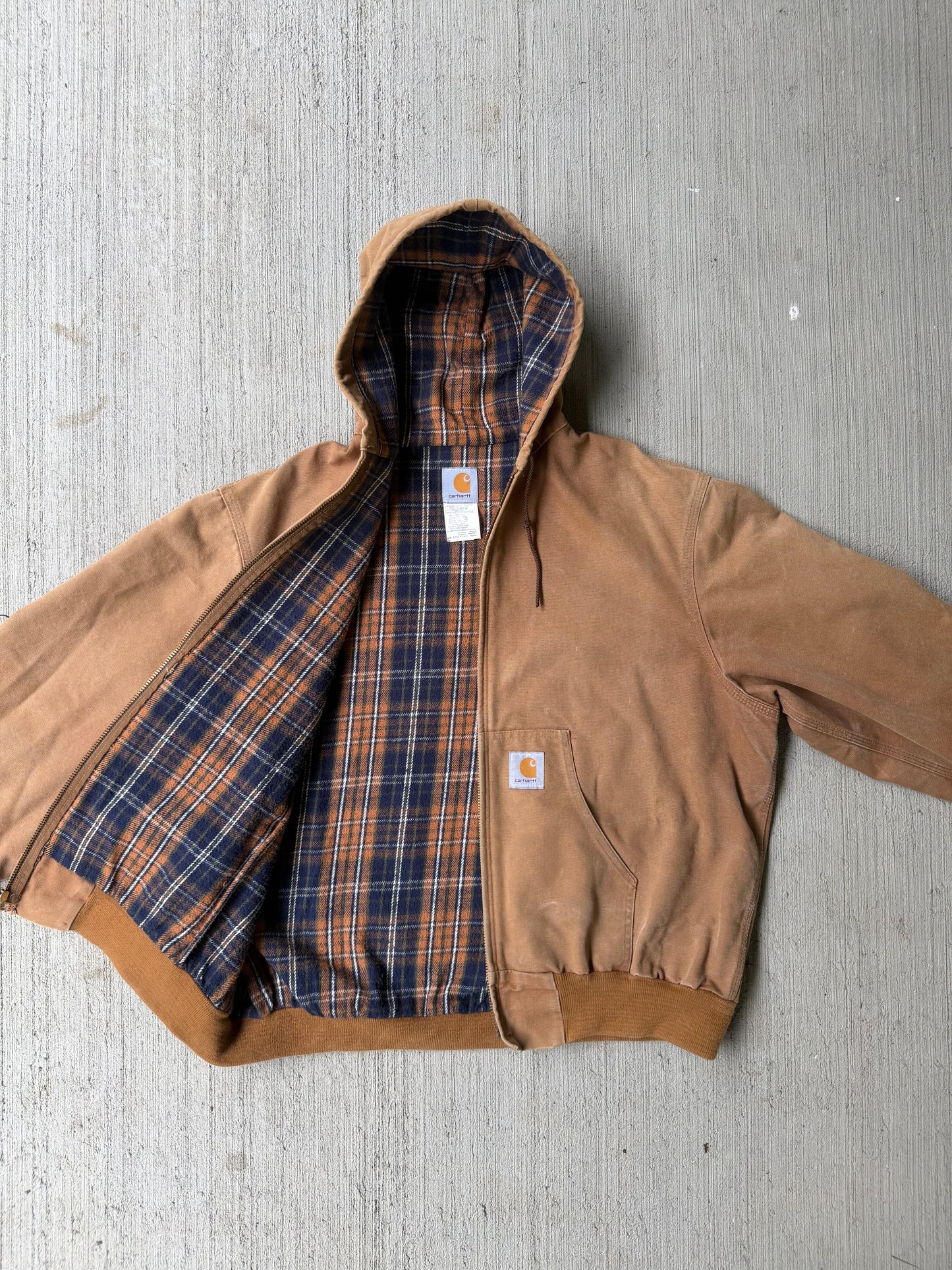 Vintage 2001 Carhartt Blanket Lined Hooded Jacket