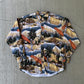 Vintage 1990s Hemisphere AOP Canoe Chamois Shirt