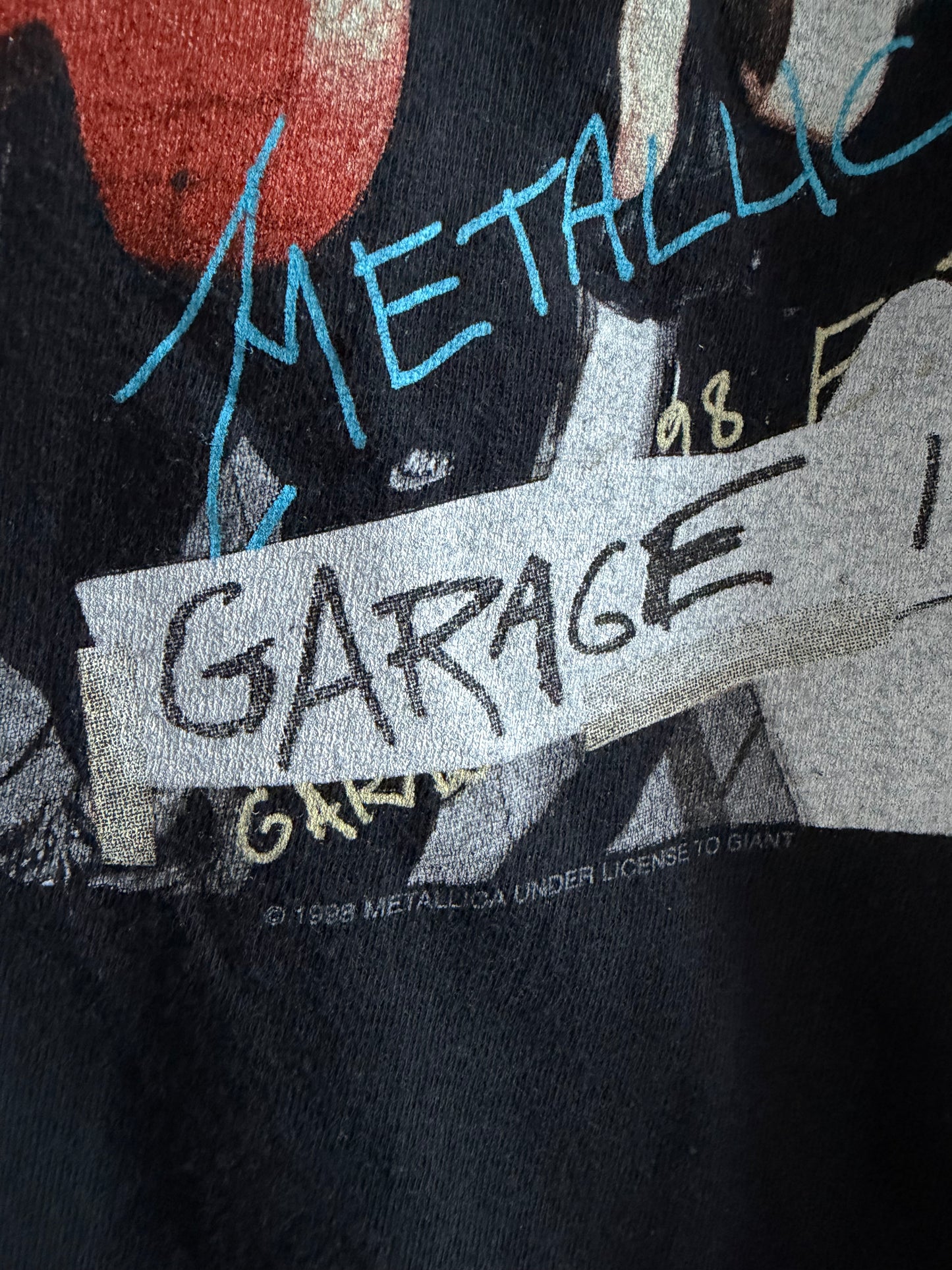 Vintage 1998 Metallica Garage Inc. Tee