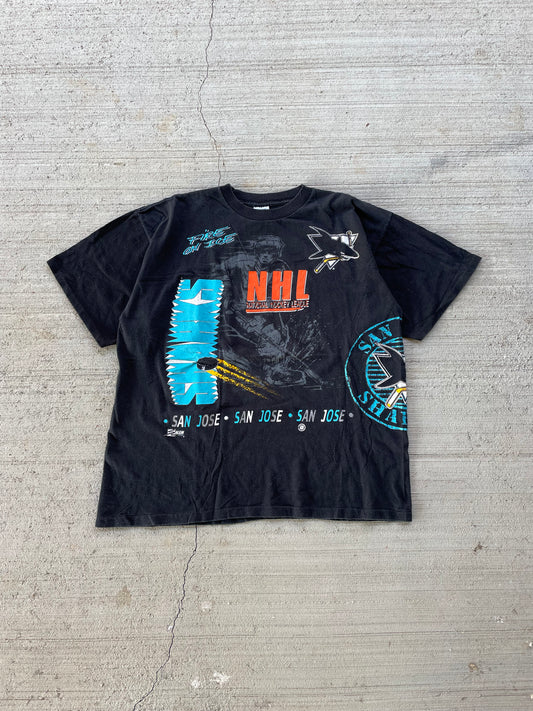 90s San Jose Sharks Tee