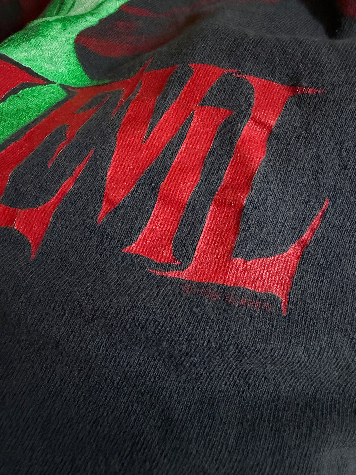 Vintage 1988 Slayer World Sacrifice Tour Tee