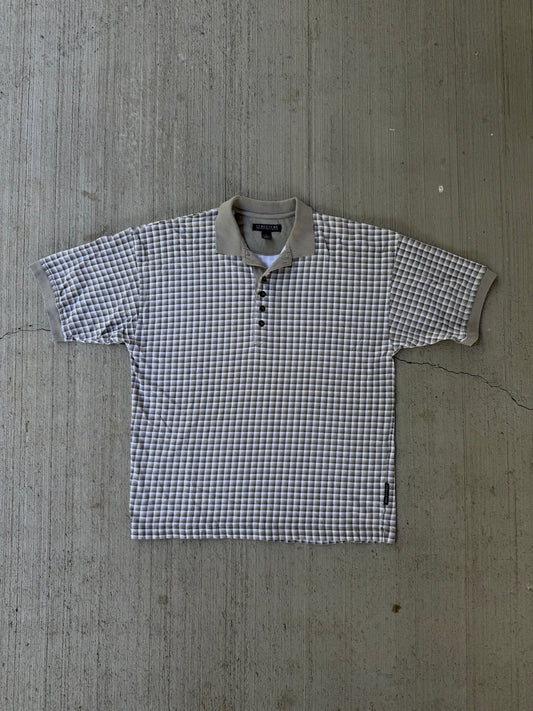 Vintage 1990s Structure Six Button Polo