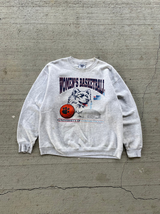 90s Uconn Women’s Basketball Crewneck Sweatshirt