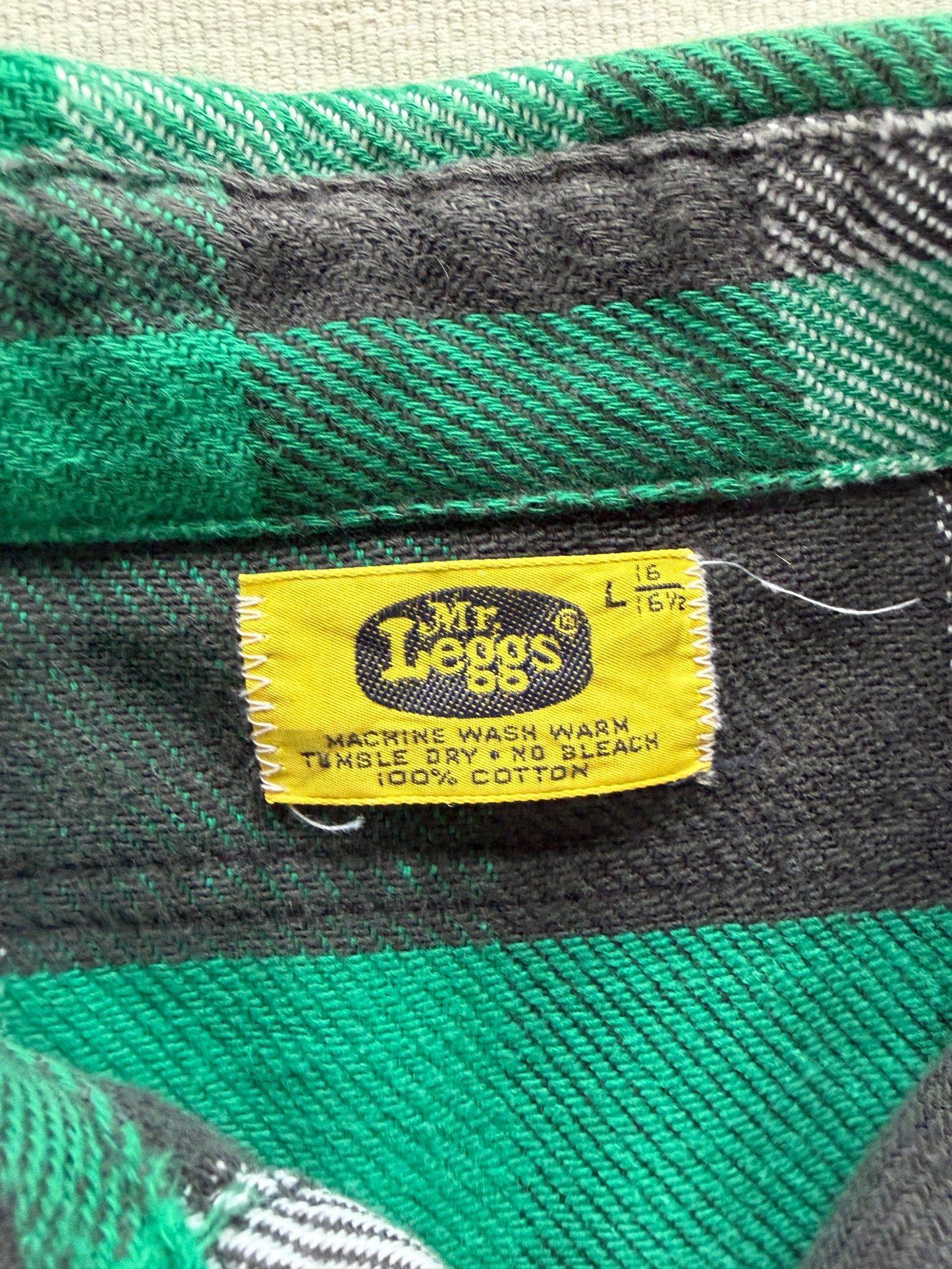 Vintage 1970s Mr. Leggs Flannel