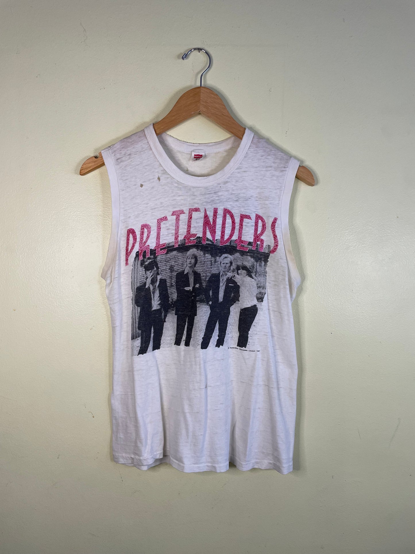 1981 Pretenders Tank