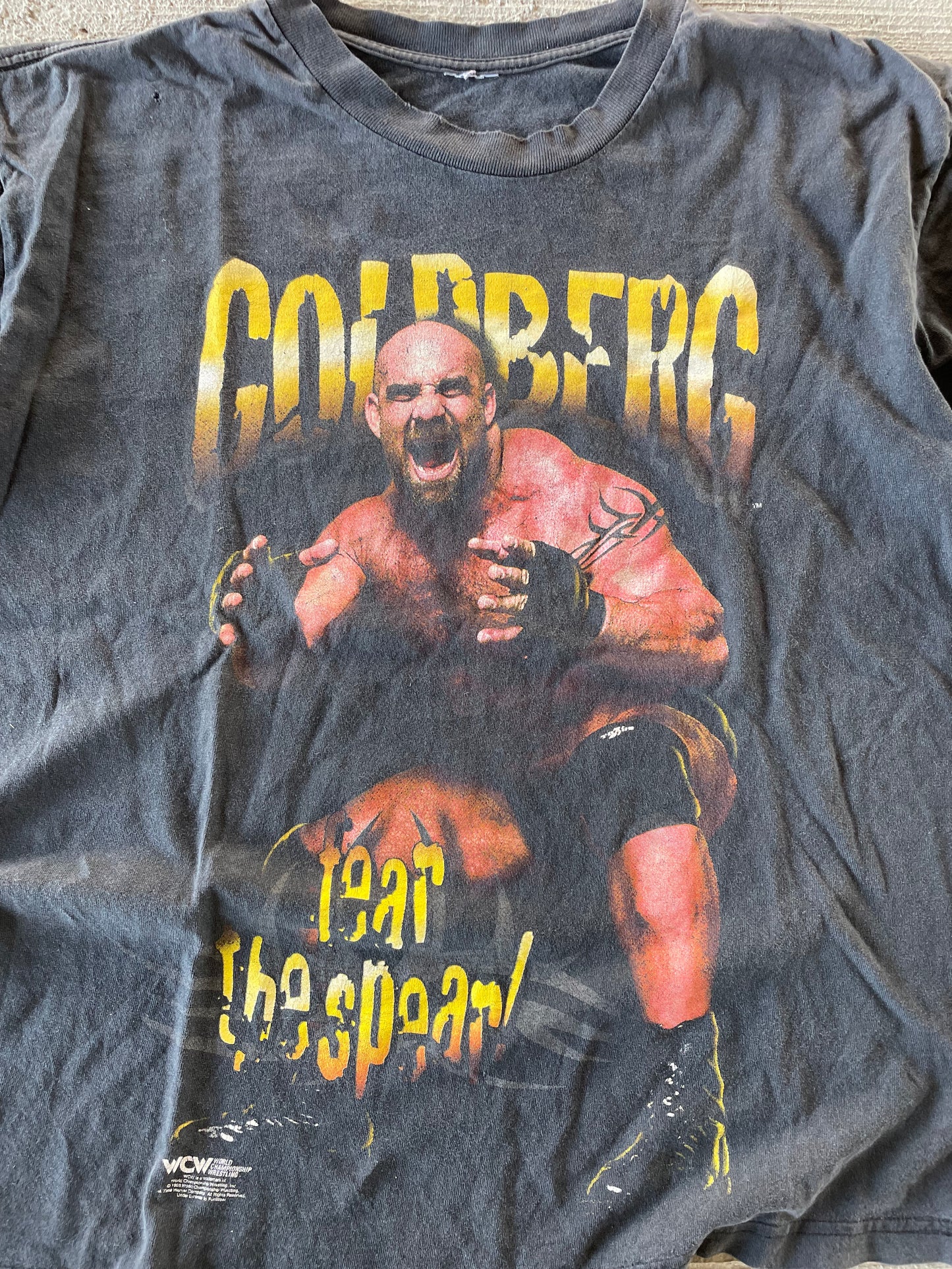 1998 Goldberg Wrestling Tee