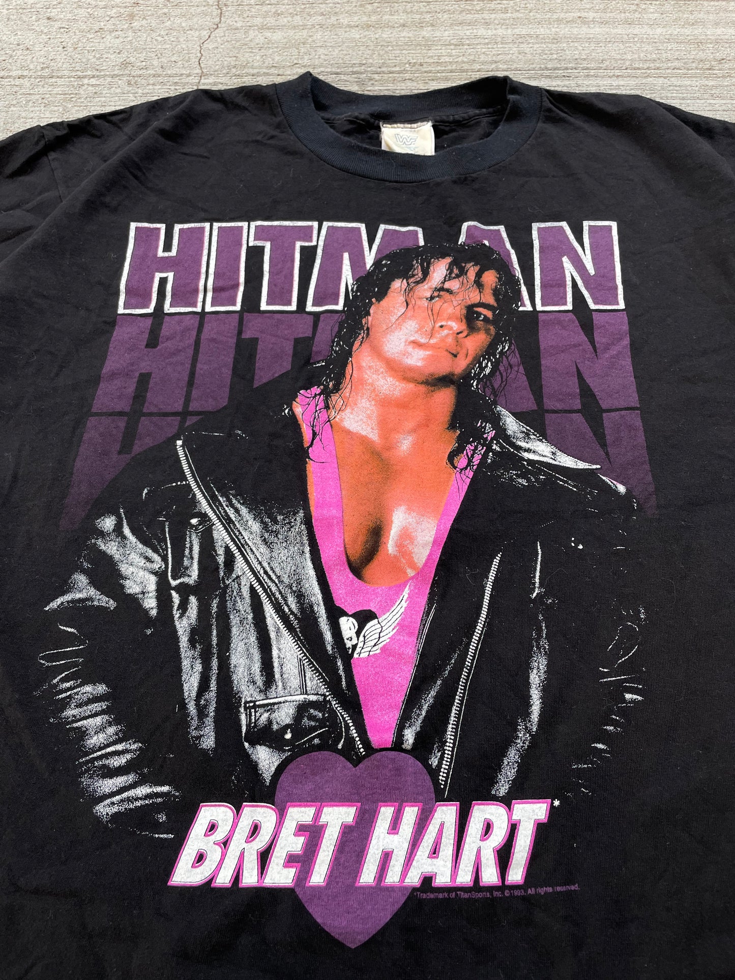 1993 Bret ‘Hitman’ Hart WWF Tee