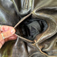 Vintage 90s Faded Leather Biker Jacket