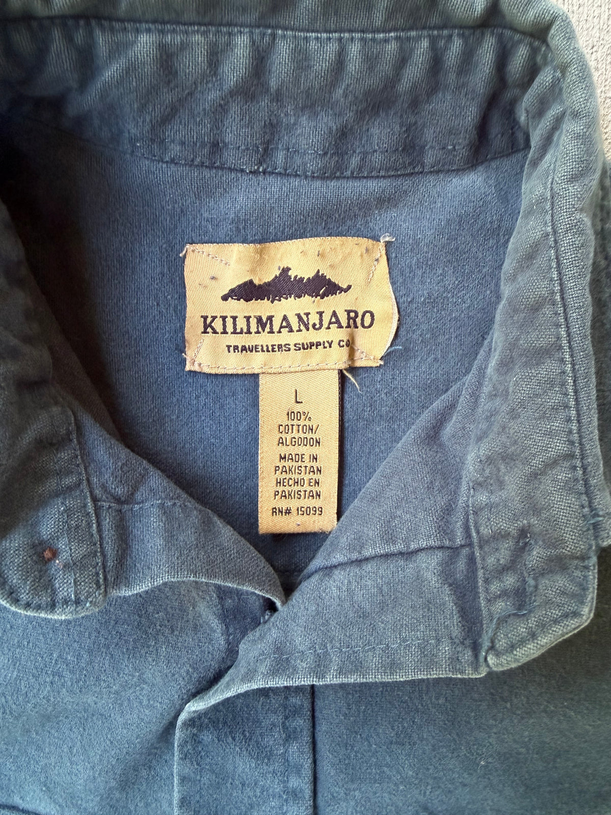 Vintage 1990s Kilimanjaro Chamois Shirt