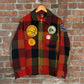 Vintage 1940s Woolrich Wool Patch Hunting Jacket
