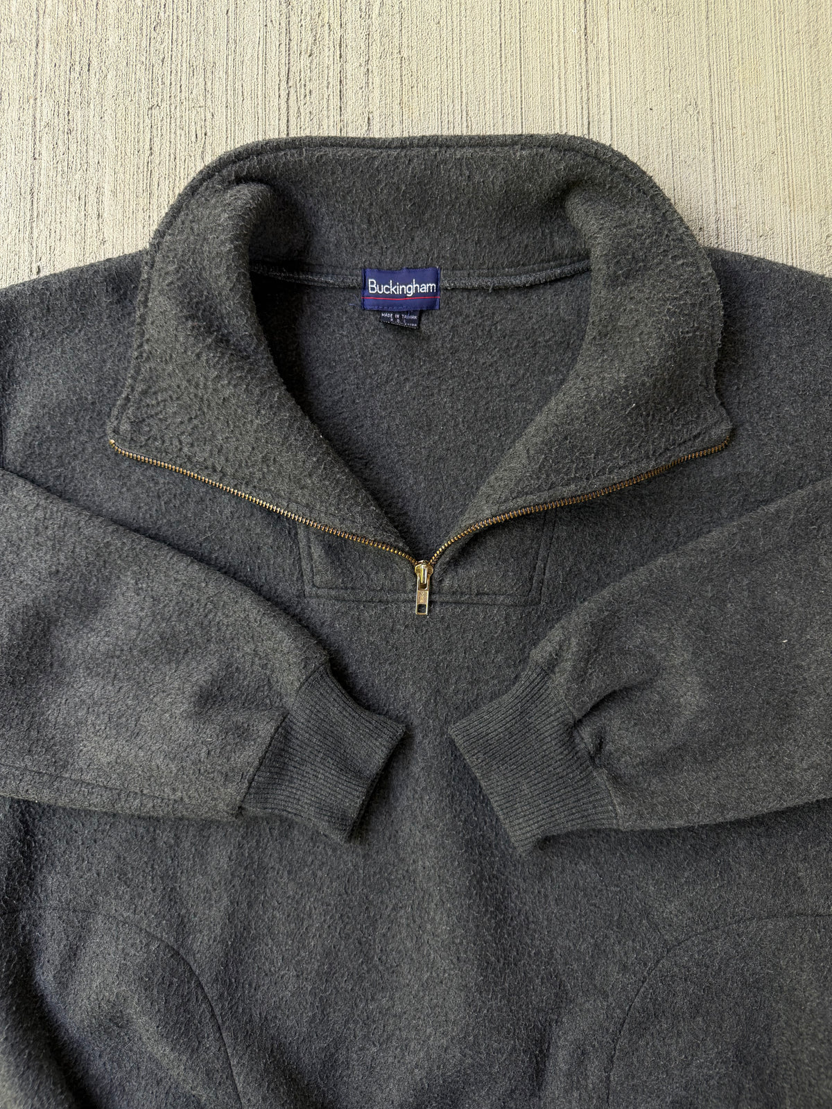 Vintage 1990s Buckingham 1/4 Zip Fleece