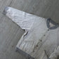 Vintage 1980s GAP Heavily Distressed Button Snap Sweatshirt