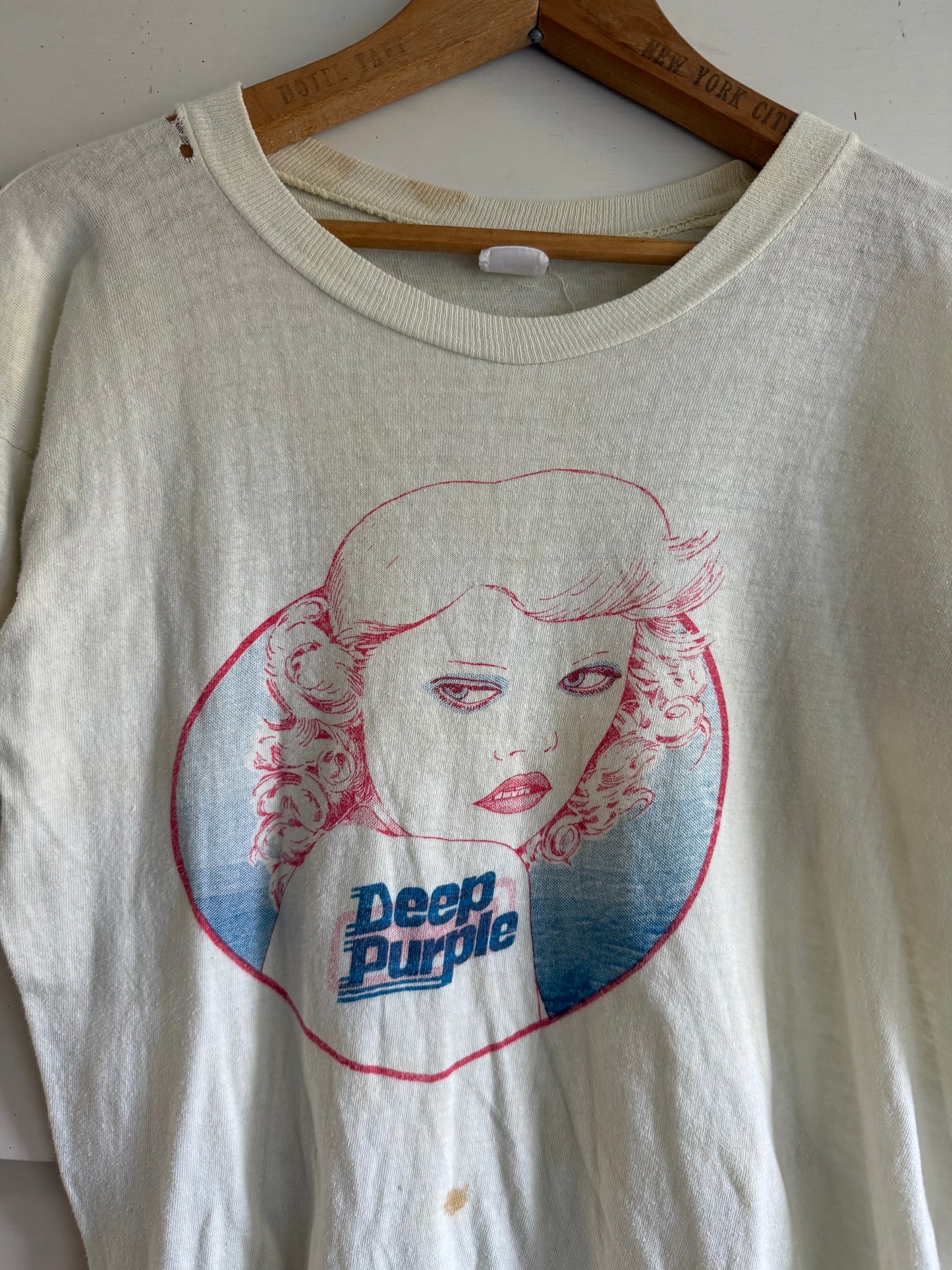 Vintage 1970s Deep Purple Band Tee