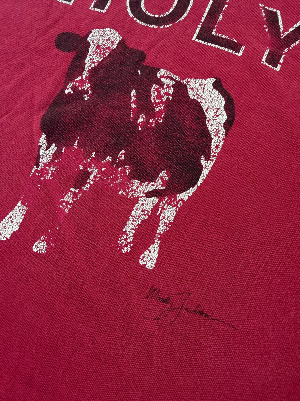 Vintage 2000s Woody Jackson ‘Holy Cow’ Tee