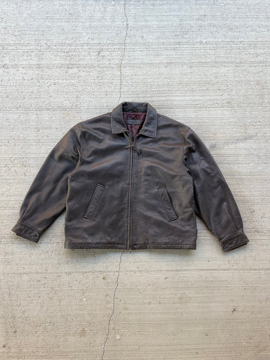 Vintage Brooks Brothers Leather Jacket