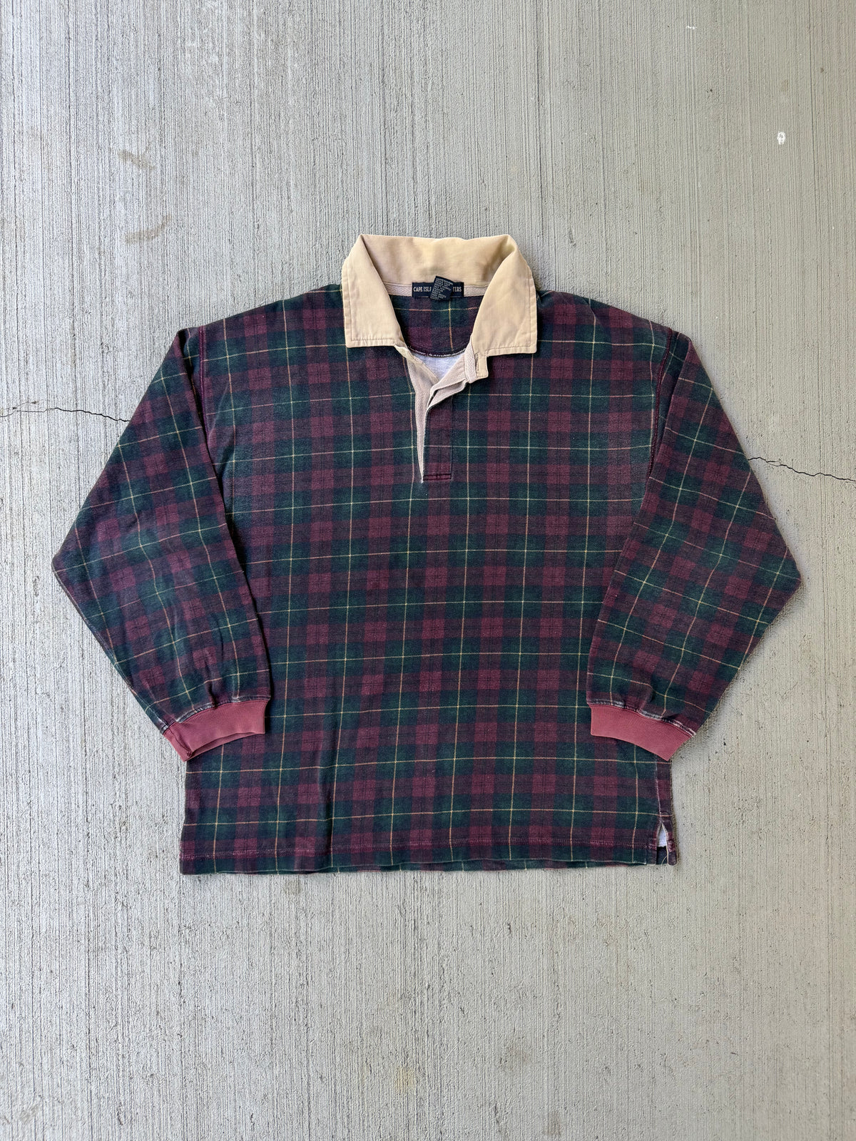 Vintage 1990s Cape Isle Knitters L/S Polo