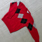 Vintage 1980s GAP Argyle Wool Sweater