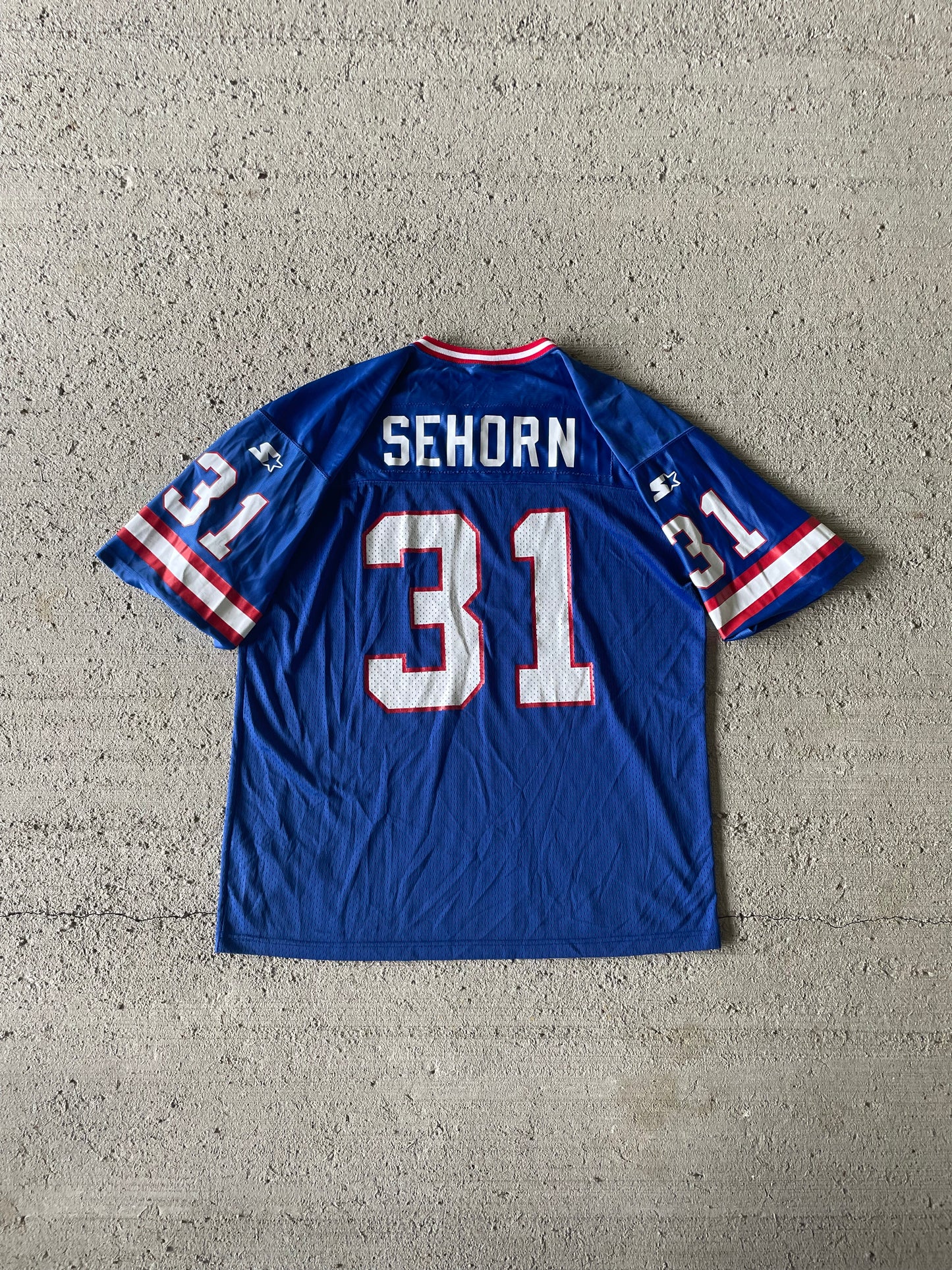 1995 Jason Sehorn NY Giants Starter Jersey