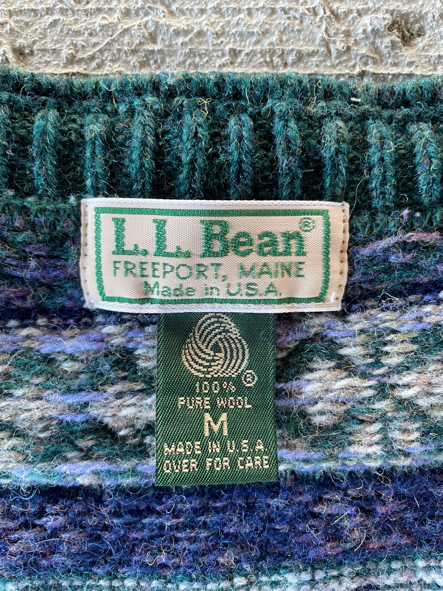 80s L.L. Bean Sweater Vest