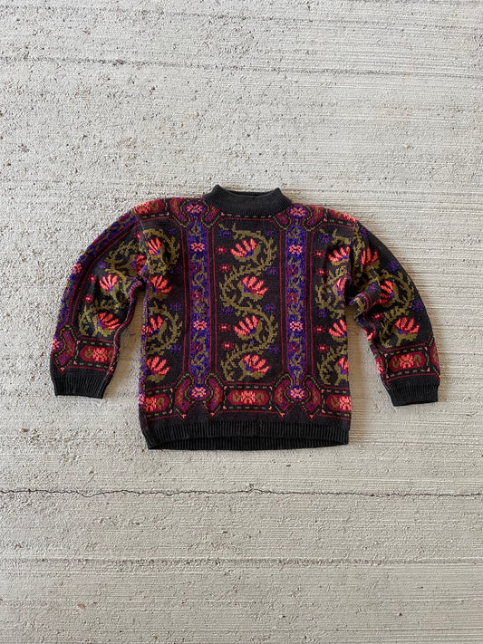 80s Quadro Italian Sweater