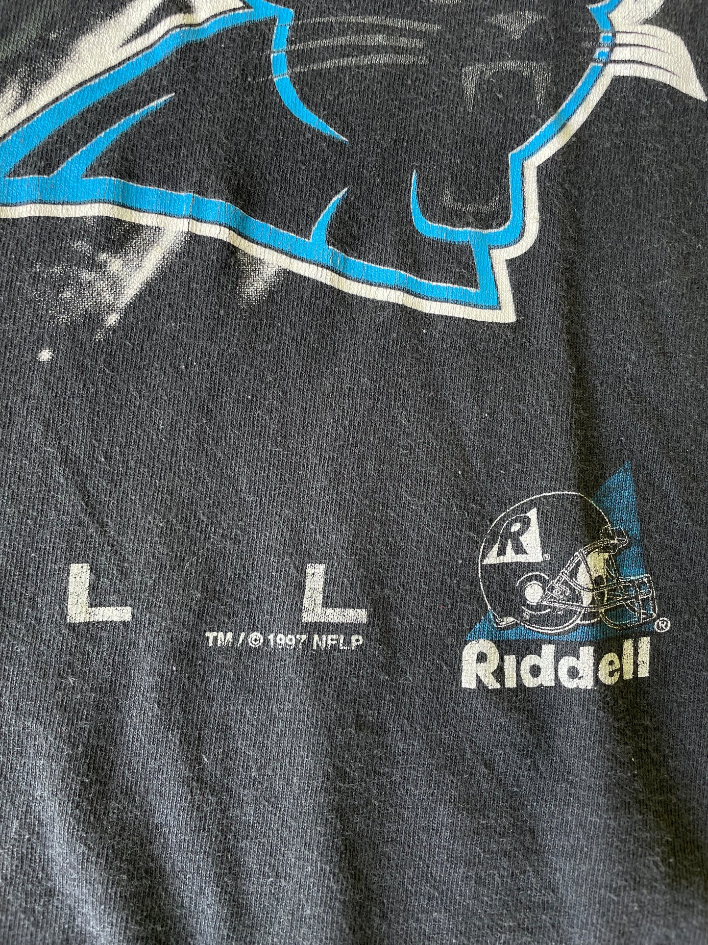 1997 Carolina Panthers Riddell Tee