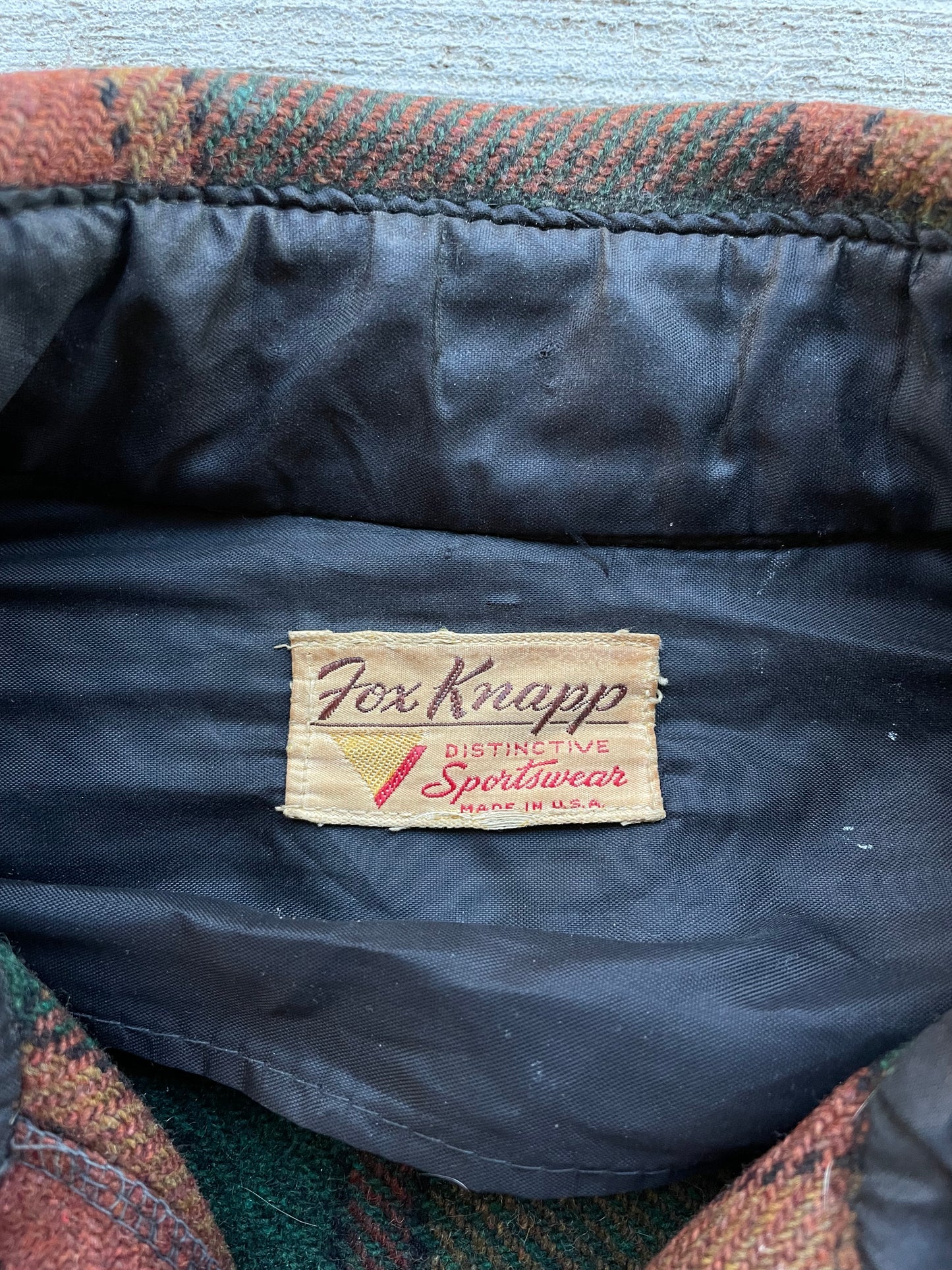 60s Fox Knapp Flannel