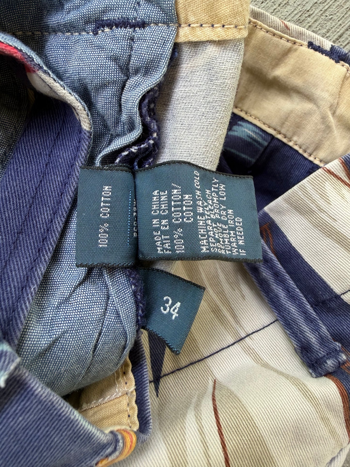 Vintage Polo Ralph Lauren Nautical Chino Shorts