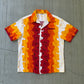 Vintage 1960s Hawaiian Floral Button Up Shirt