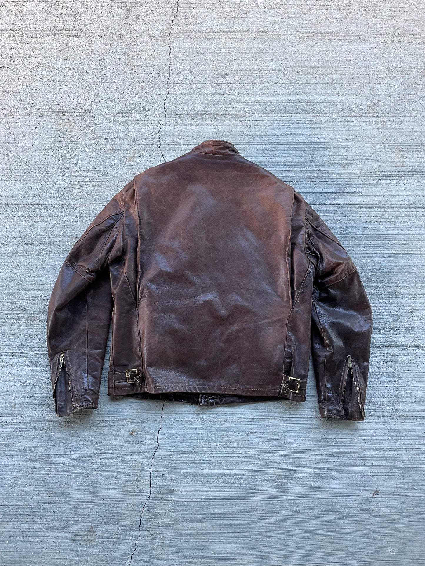 50s 60s Schott Leather Biker Jacket