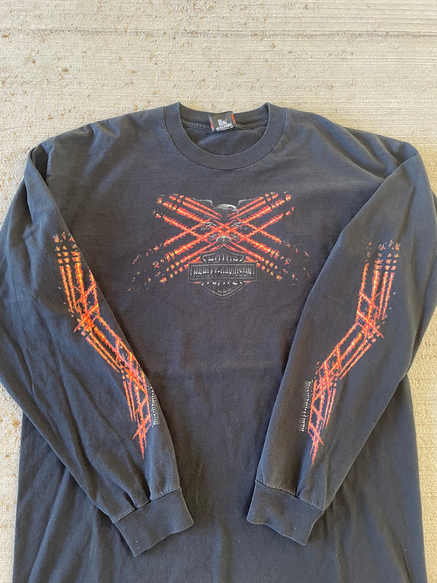 2004 Harley Davidson L/S Laser Tee