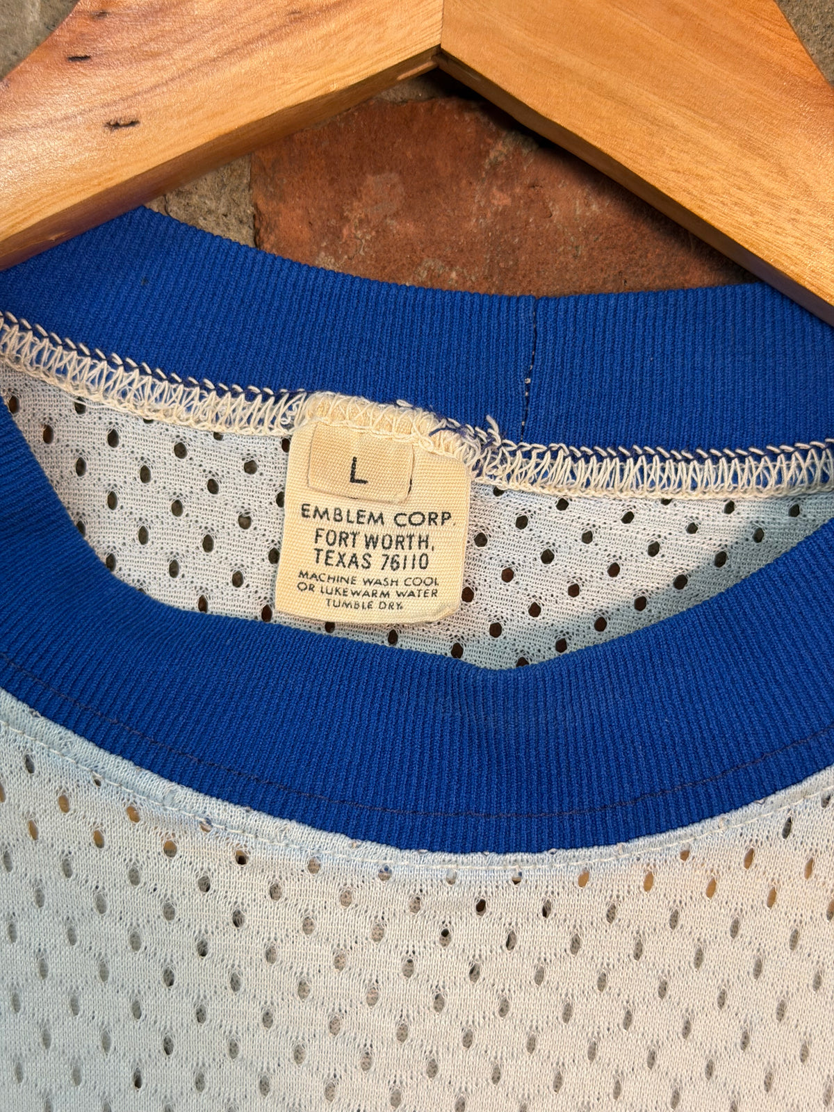 Vintage 1970s Oak Hill 3D Emblem Motocross Jersey