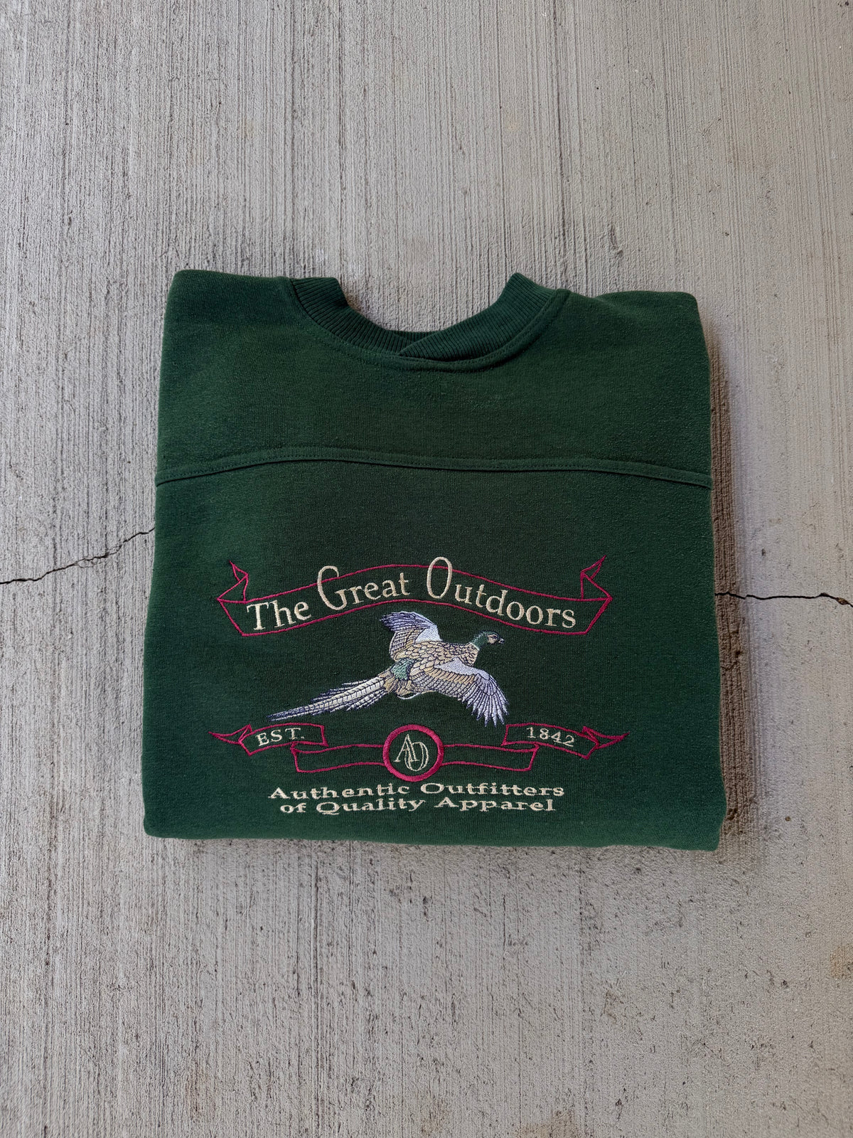 Vintage 1990s Authentic Outfitters The Great Outdoors Crewneck