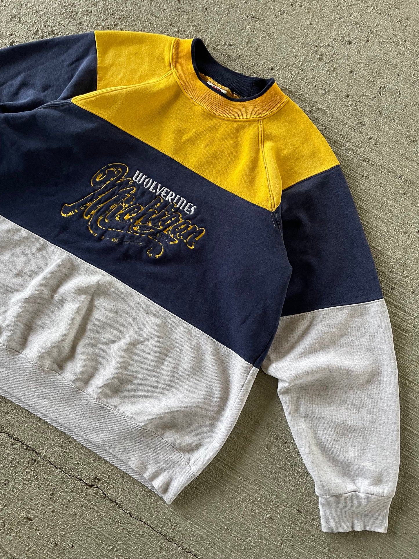 90s Michigan Wolverines Crewneck